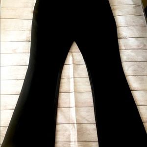 H&M Black flared pants